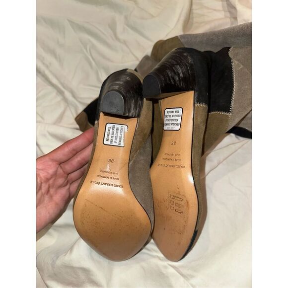 Isabel Marant Etoile size 38 women’s suede boot heels - Picture 5 of 6